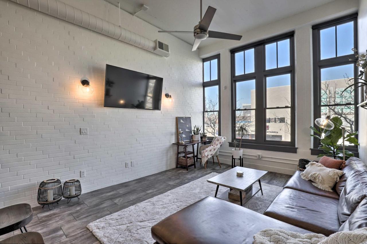 Chic Slc Downtown Studio Loft Walk To Shops Salt Lake City Exteriér fotografie