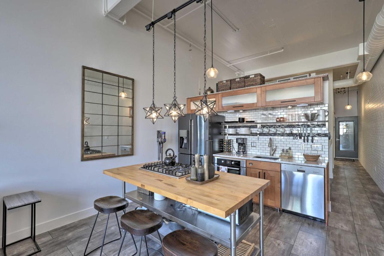 Chic Slc Downtown Studio Loft Walk To Shops Salt Lake City Exteriér fotografie