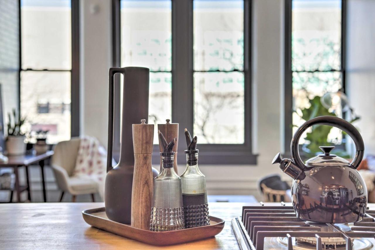 Chic Slc Downtown Studio Loft Walk To Shops Salt Lake City Exteriér fotografie
